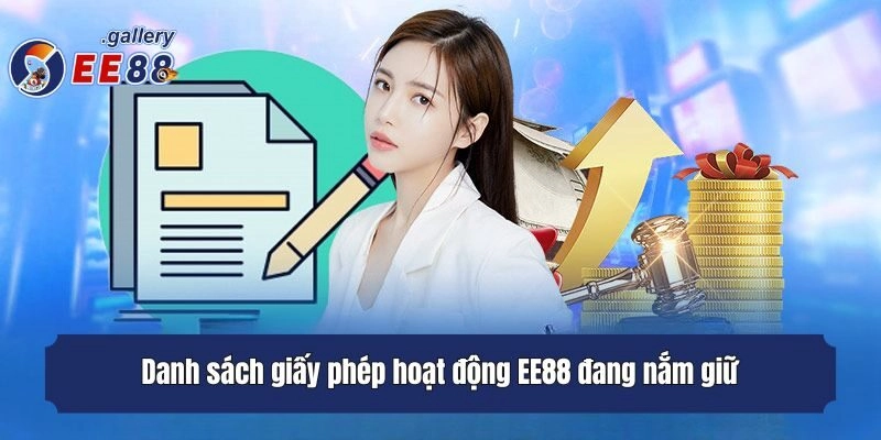 Danh sách giấy phép hoạt động EE88 đang nắm giữ